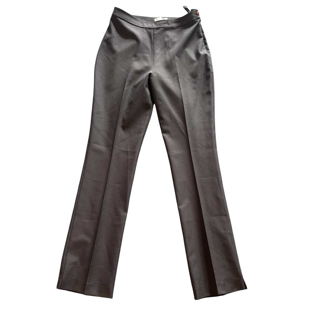 Chikklee Paris Womens High Waist siren Side Zip Trousers Size medium